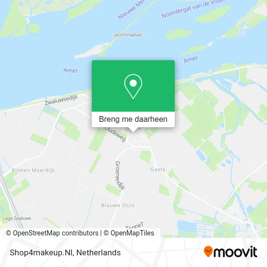 Shop4makeup.Nl kaart