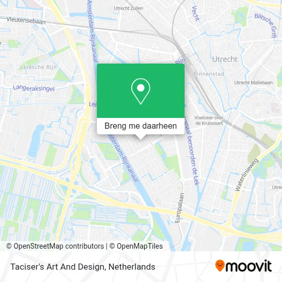 Taciser's Art And Design kaart