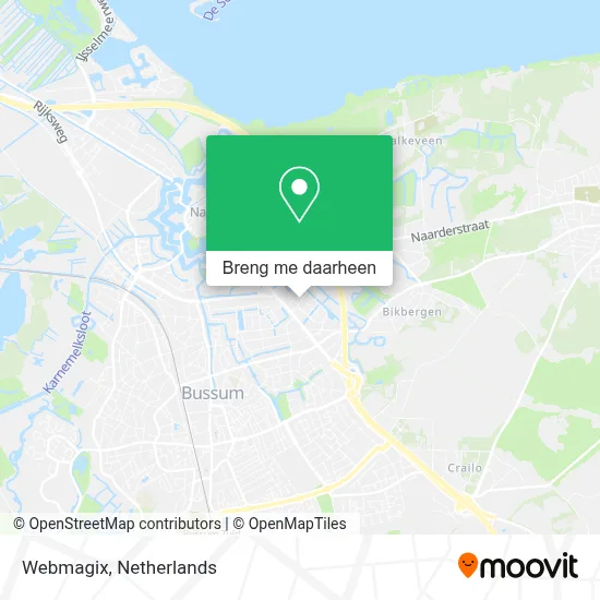 Webmagix kaart