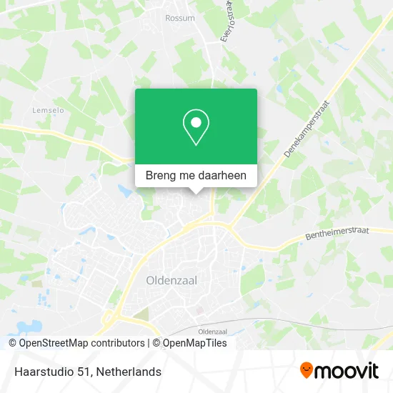 Haarstudio 51 kaart