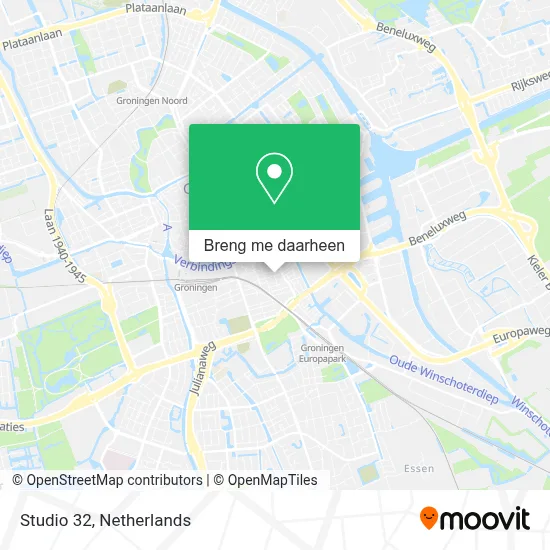 Studio 32 kaart
