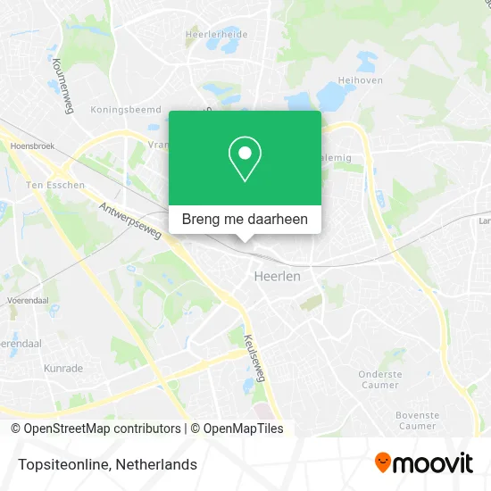 Topsiteonline kaart