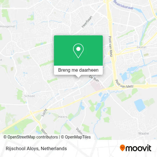 Rijschool Aloys kaart