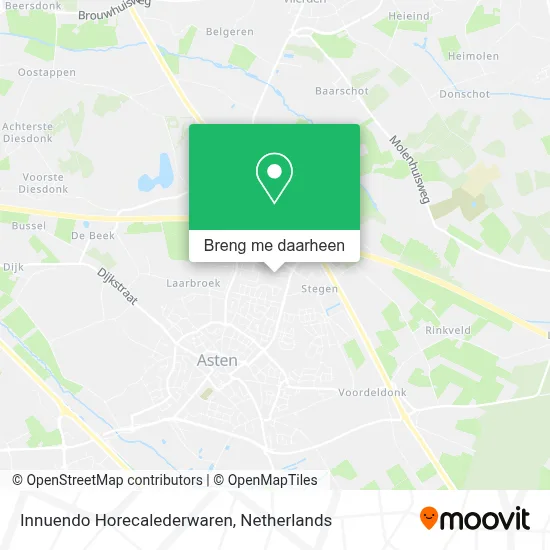 Innuendo Horecalederwaren kaart