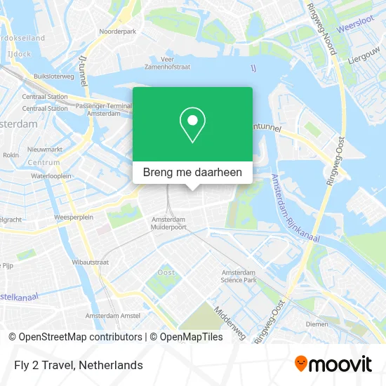 Fly 2 Travel kaart
