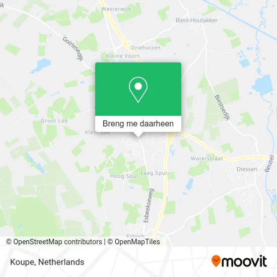 Koupe kaart