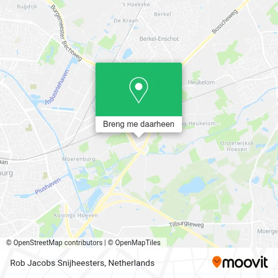 Rob Jacobs Snijheesters kaart