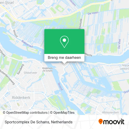 Sportcomplex De Schans kaart
