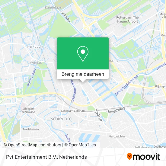 Pvt Entertainment B.V. kaart