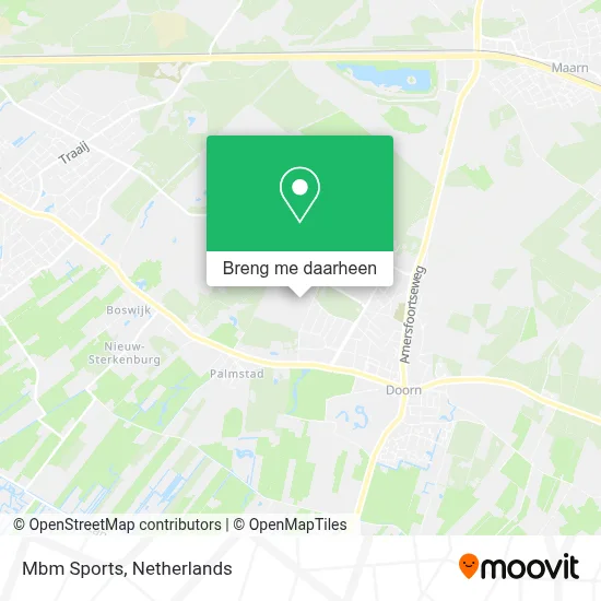 Mbm Sports kaart