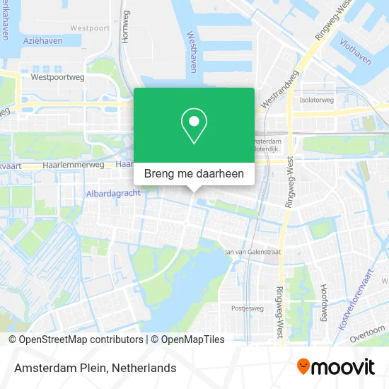 Amsterdam Plein kaart