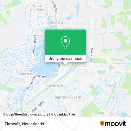 Fitmeals kaart