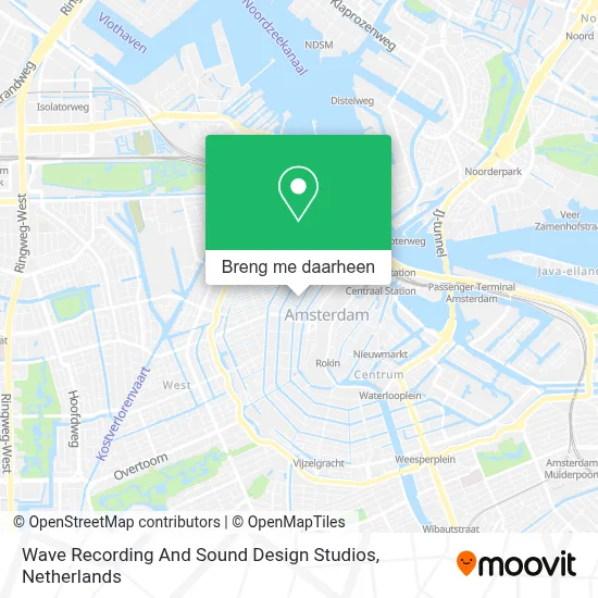 Wave Recording And Sound Design Studios kaart