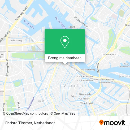 Christa Timmer kaart