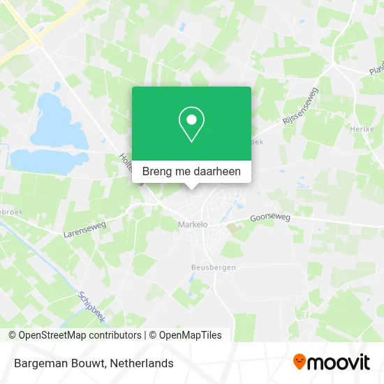 Bargeman Bouwt kaart