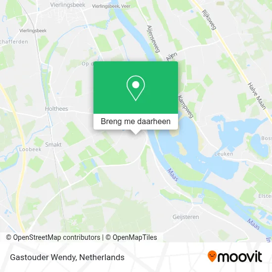 Gastouder Wendy kaart
