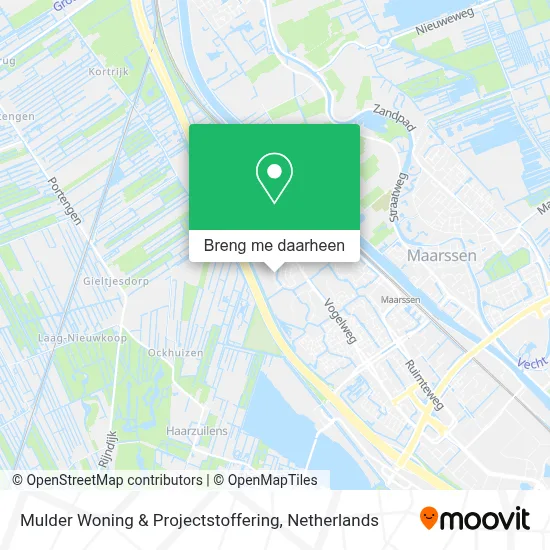 Mulder Woning & Projectstoffering kaart