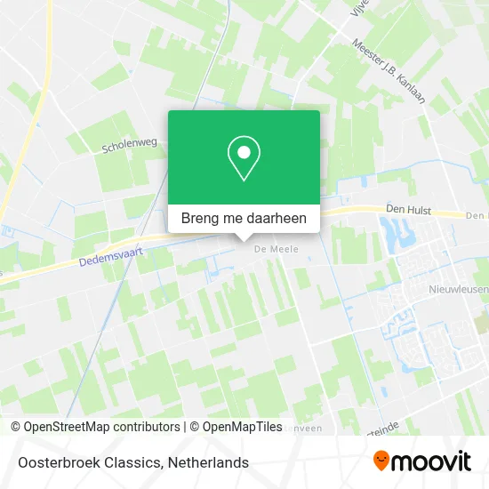 Oosterbroek Classics kaart