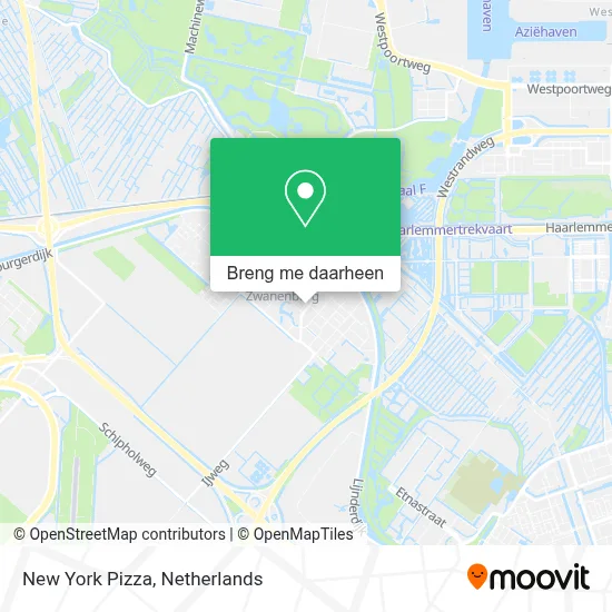 New York Pizza kaart