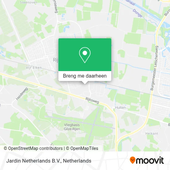 Jardin Netherlands B.V. kaart
