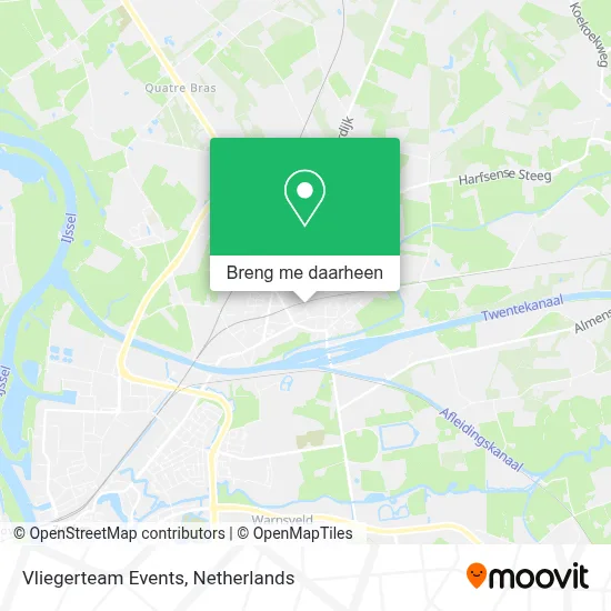 Vliegerteam Events kaart