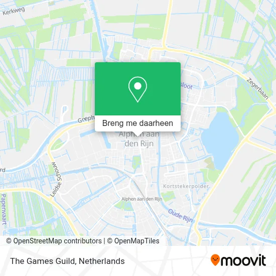 The Games Guild kaart