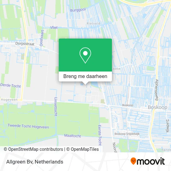 Allgreen Bv kaart