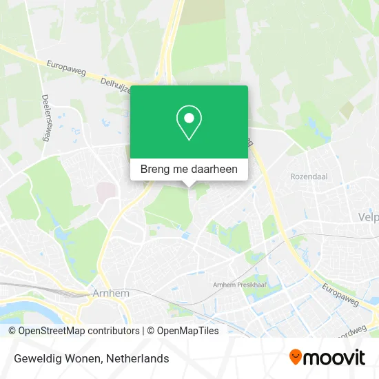 Geweldig Wonen kaart