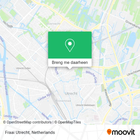 Fraai Utrecht kaart
