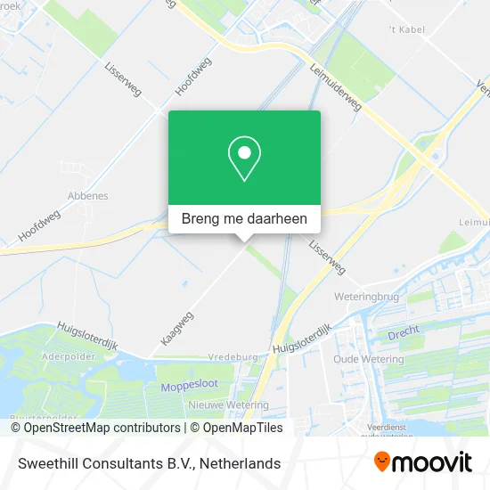 Sweethill Consultants B.V. kaart