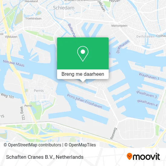 Schaften Cranes B.V. kaart
