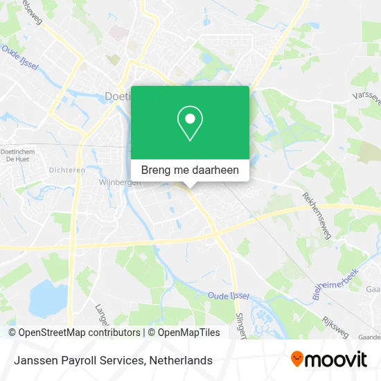 Janssen Payroll Services kaart