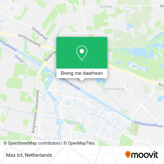 Max Ict kaart
