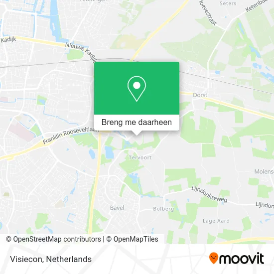 Visiecon kaart