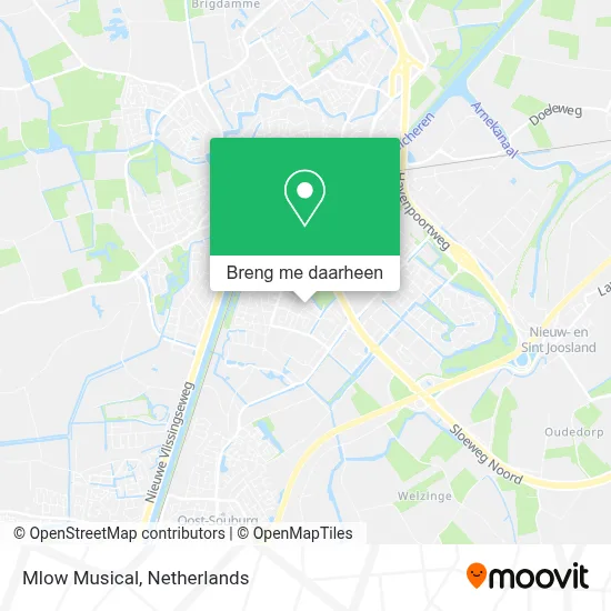 Mlow Musical kaart