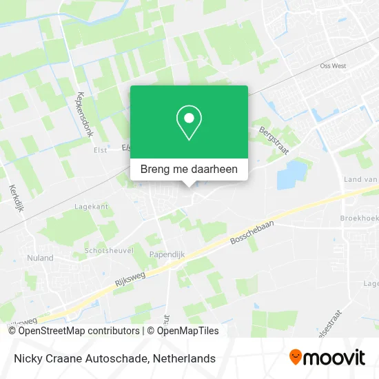 Nicky Craane Autoschade kaart