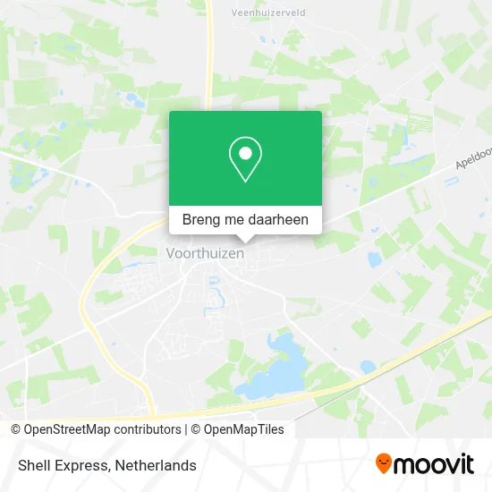 Shell Express kaart