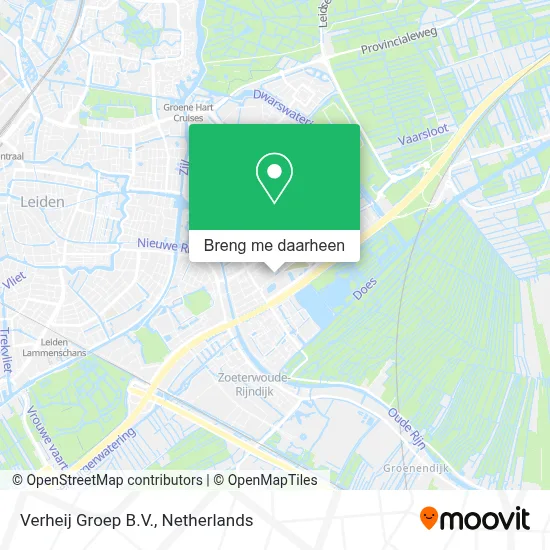 Verheij Groep B.V. kaart