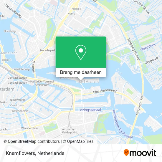 Knsmflowers kaart
