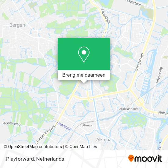 Playforward kaart