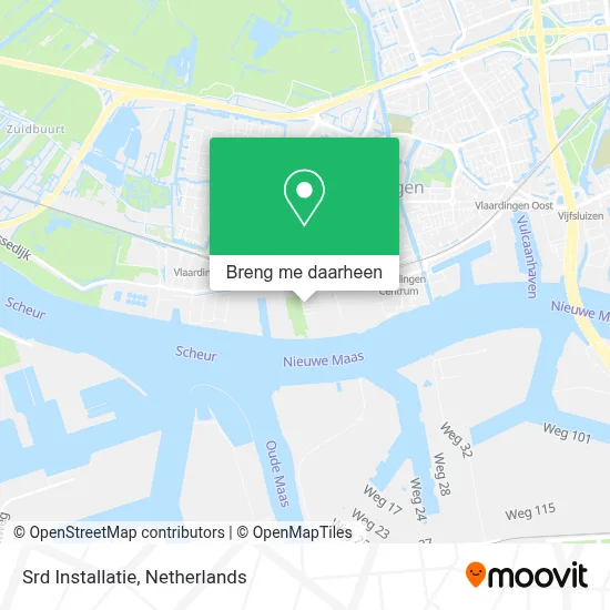 Srd Installatie kaart