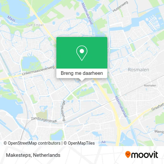 Makesteps kaart