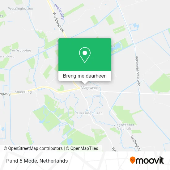 Pand 5 Mode kaart