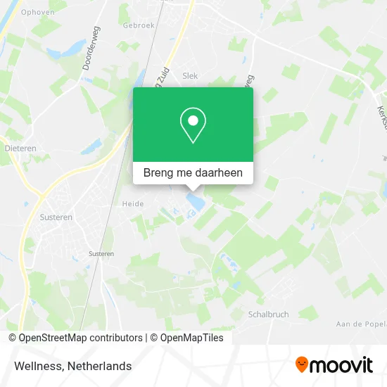 Wellness kaart