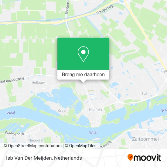Isb Van Der Meijden kaart