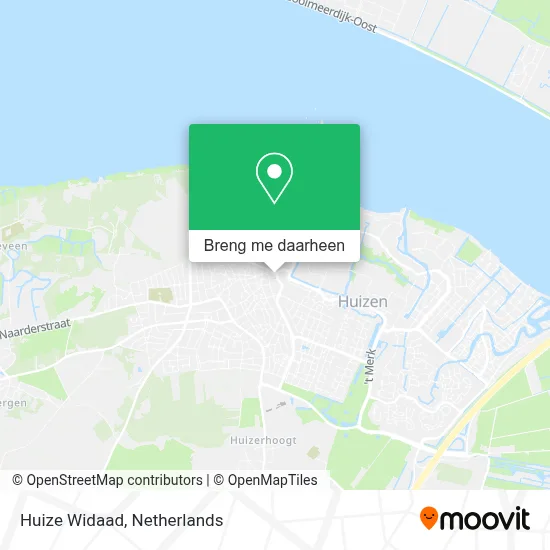 Huize Widaad kaart