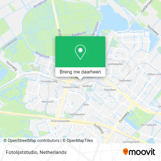 Fotolijststudio kaart
