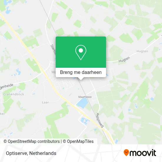 Optiserve kaart