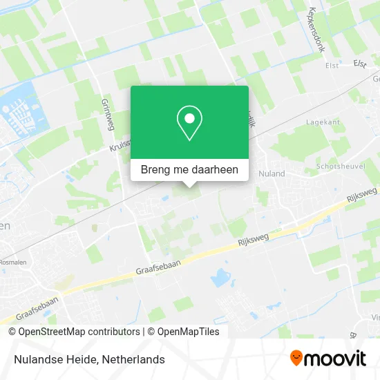 Nulandse Heide kaart