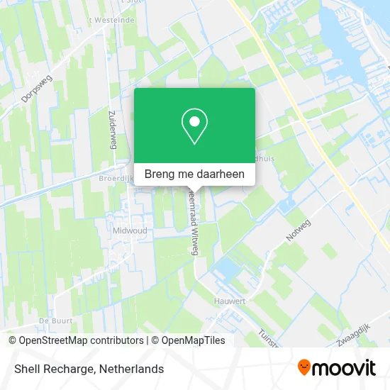 Shell Recharge kaart